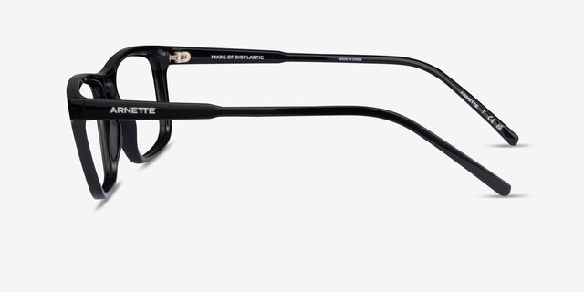 ARNETTE Roboto Black PlasticEyeglass Frames from EyeBuyDirect, Side View