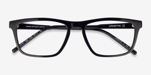 ARNETTE Roboto Black PlasticEyeglass Frames from EyeBuyDirect, Closed View