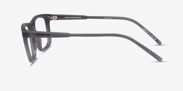 ARNETTE Roboto Foggy Gray PlasticEyeglass Frames from EyeBuyDirect, Side View