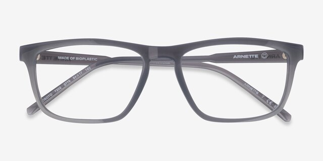 ARNETTE Roboto Foggy Gray PlasticEyeglass Frames from EyeBuyDirect, Closed View