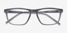 ARNETTE Roboto Foggy Gray PlasticEyeglass Frames from EyeBuyDirect, Closed View