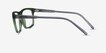 ARNETTE Roboto Transparent Military Green PlasticEyeglass Frames from EyeBuyDirect, Side View