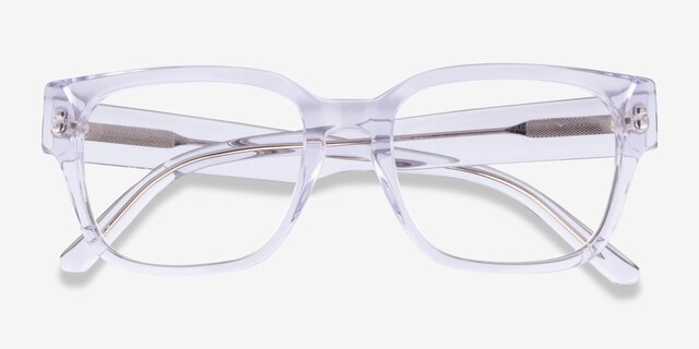 ARNETTE AN7205 Type Z Crystal AcetateEyeglass Frames from EyeBuyDirect, Closed View