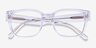 ARNETTE AN7205 Type Z Crystal AcetateEyeglass Frames from EyeBuyDirect, Closed View