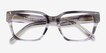 ARNETTE AN7205 Type Z Tie Dye Gray AcetateEyeglass Frames from EyeBuyDirect, Closed View