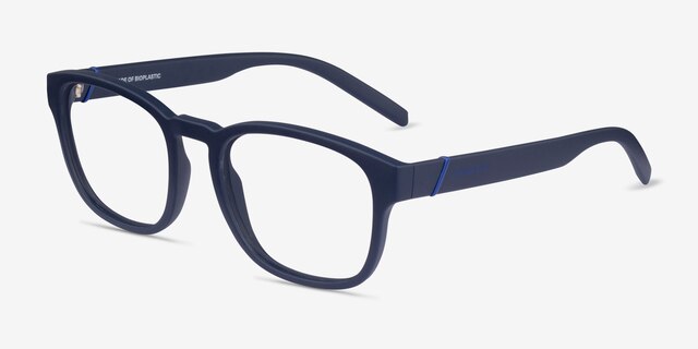 ARNETTE Chuutt Matte Navy Blue PlasticEyeglass Frames from EyeBuyDirect, Angle View