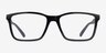 ARNETTE Nakki Black PlasticEyeglass Frames from EyeBuyDirect, Front View