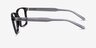 ARNETTE Nakki Black PlasticEyeglass Frames from EyeBuyDirect, Side View