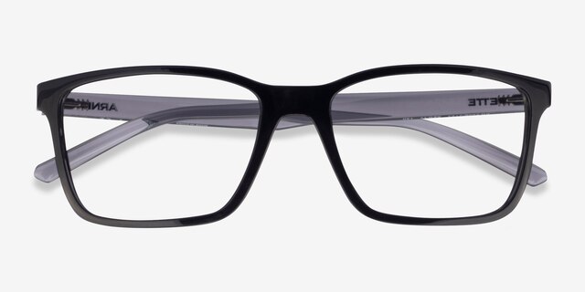 ARNETTE Nakki Black PlasticEyeglass Frames from EyeBuyDirect, Closed View