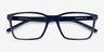 ARNETTE Nakki Navy PlasticEyeglass Frames from EyeBuyDirect, Closed View