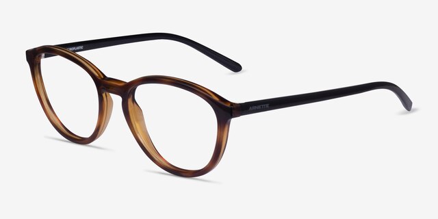 ARNETTE Scroopy Dark Tortoise PlasticEyeglass Frames from EyeBuyDirect, Angle View