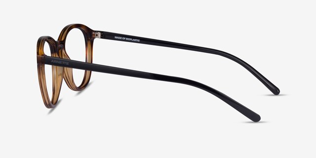 ARNETTE Scroopy Dark Tortoise PlasticEyeglass Frames from EyeBuyDirect, Side View