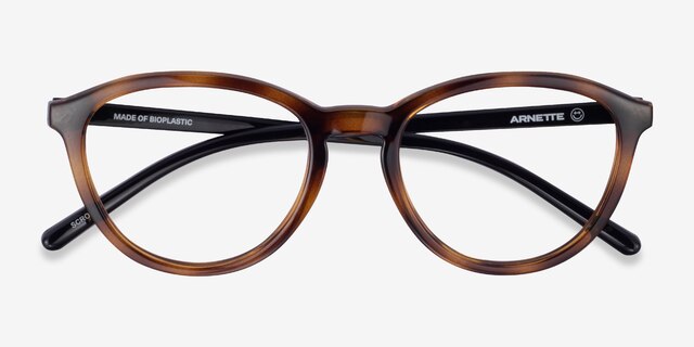 ARNETTE Scroopy Dark Tortoise PlasticEyeglass Frames from EyeBuyDirect, Closed View
