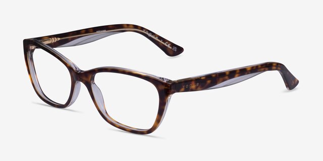 Vogue Eyewear VO2961 Tortoise AcetateEyeglass Frames from EyeBuyDirect, Angle View