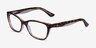 Vogue Eyewear VO2961 Tortoise AcetateEyeglass Frames from EyeBuyDirect, Angle View