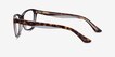 Vogue Eyewear VO2961 Tortoise AcetateEyeglass Frames from EyeBuyDirect, Side View