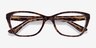 Vogue Eyewear VO2961 Tortoise AcetateEyeglass Frames from EyeBuyDirect, Closed View