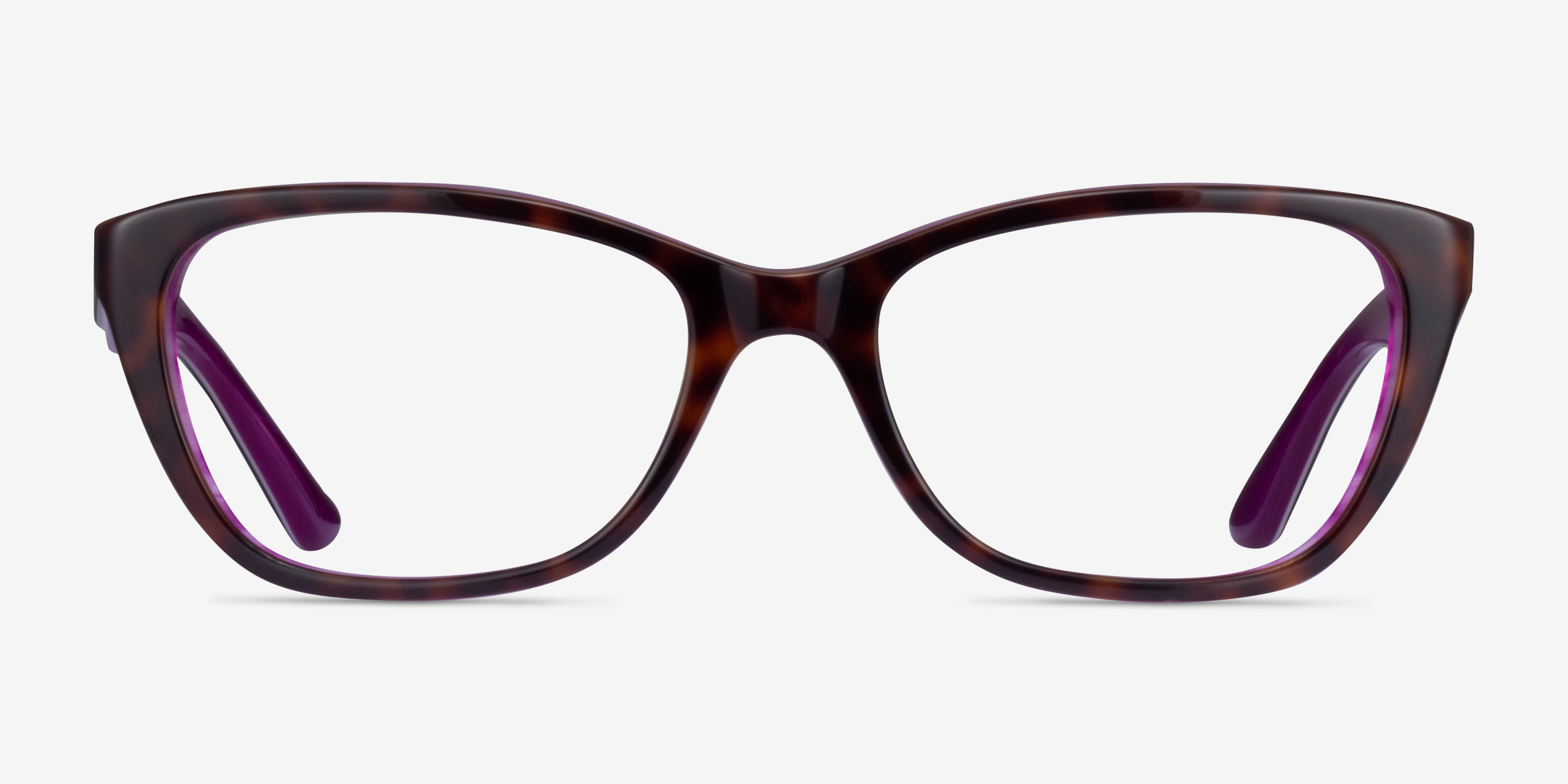 Vogue Eyewear VO2961 Rectangle Dark Tortoise Frame Glasses For Women