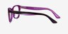 Vogue Eyewear VO2961 Dark Tortoise AcetateEyeglass Frames from EyeBuyDirect, Side View