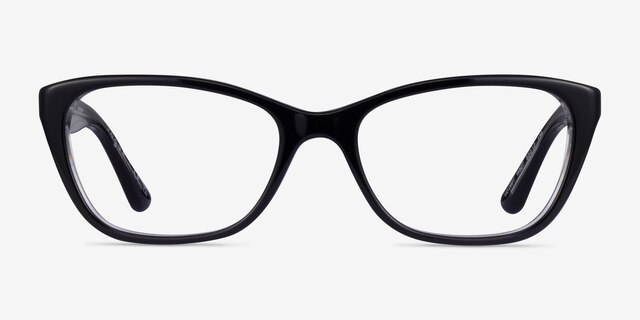 Vogue Eyewear VO2961 Black AcetateEyeglass Frames from EyeBuyDirect, Front View