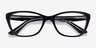Vogue Eyewear VO2961 Black AcetateEyeglass Frames from EyeBuyDirect, Closed View