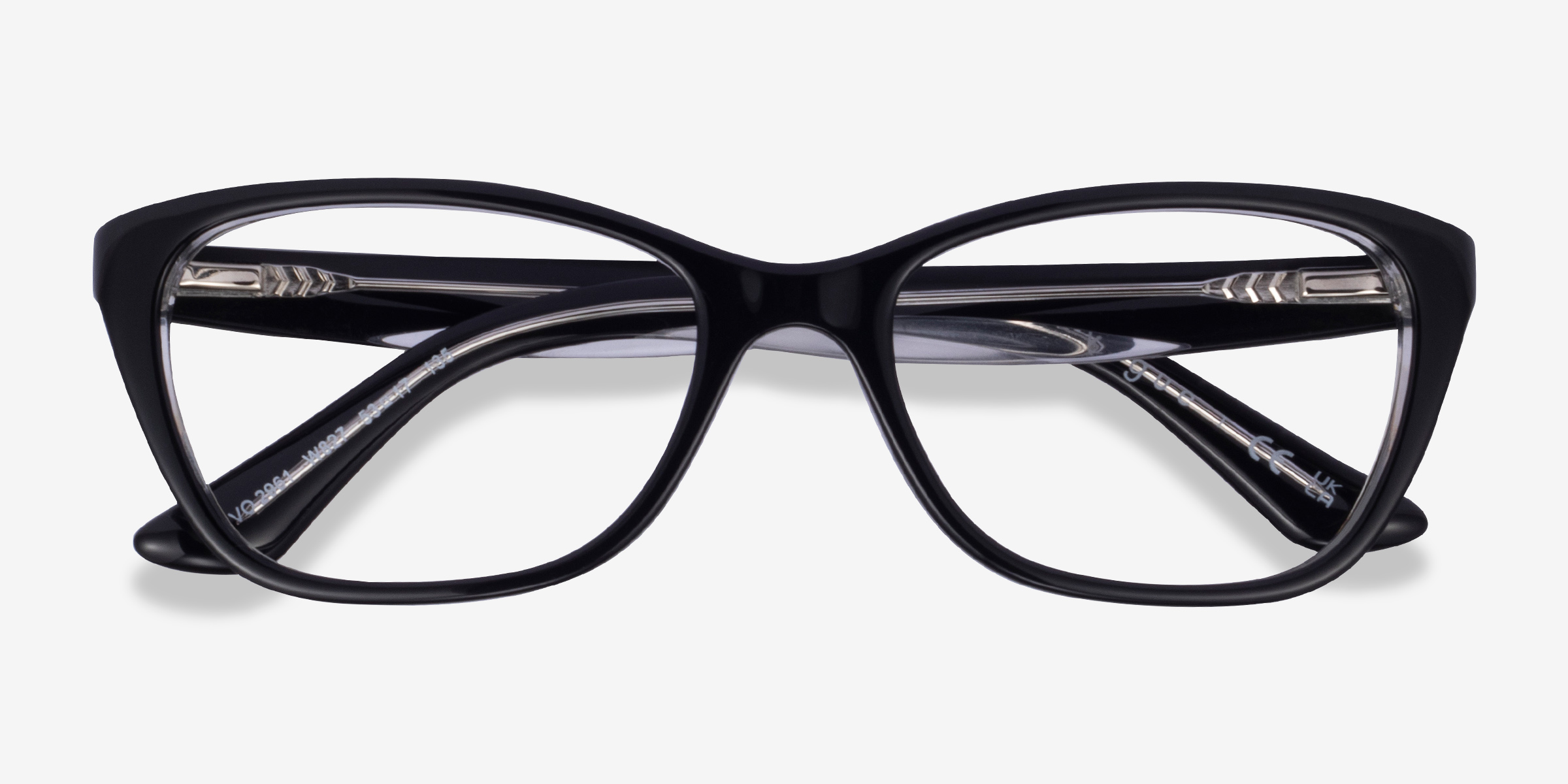 Vogue Eyewear VO2961 Rectangle Black Frame Eyeglasses Eyebuydirect