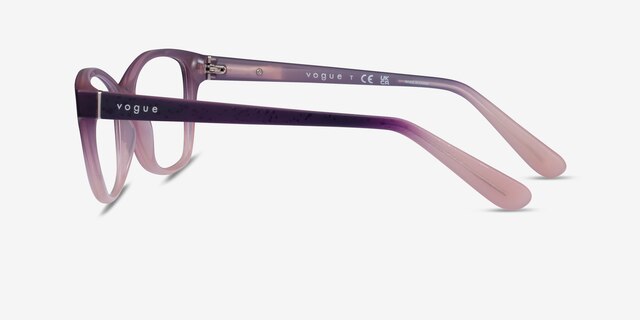 Vogue Eyewear VO2998 Violet Gradient PlasticEyeglass Frames from EyeBuyDirect, Side View