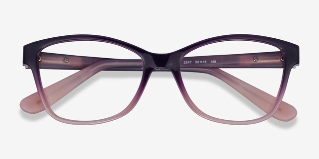 Vogue Eyewear VO2998 Violet Gradient PlasticEyeglass Frames from EyeBuyDirect, Closed View