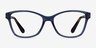 Vogue Eyewear VO2998 Transparent Blue PlasticEyeglass Frames from EyeBuyDirect, Front View