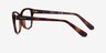 Vogue Eyewear VO2998 Dark Havana PlasticEyeglass Frames from EyeBuyDirect, Side View