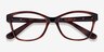 Vogue Eyewear VO2998 Dark Havana PlasticEyeglass Frames from EyeBuyDirect, Closed View