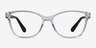 Vogue Eyewear VO2998 Transparent PlasticEyeglass Frames from EyeBuyDirect, Front View