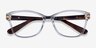 Vogue Eyewear VO2998 Transparent PlasticEyeglass Frames from EyeBuyDirect, Closed View