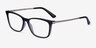 Vogue Eyewear VO5224 Black PlasticEyeglass Frames from EyeBuyDirect, Angle View