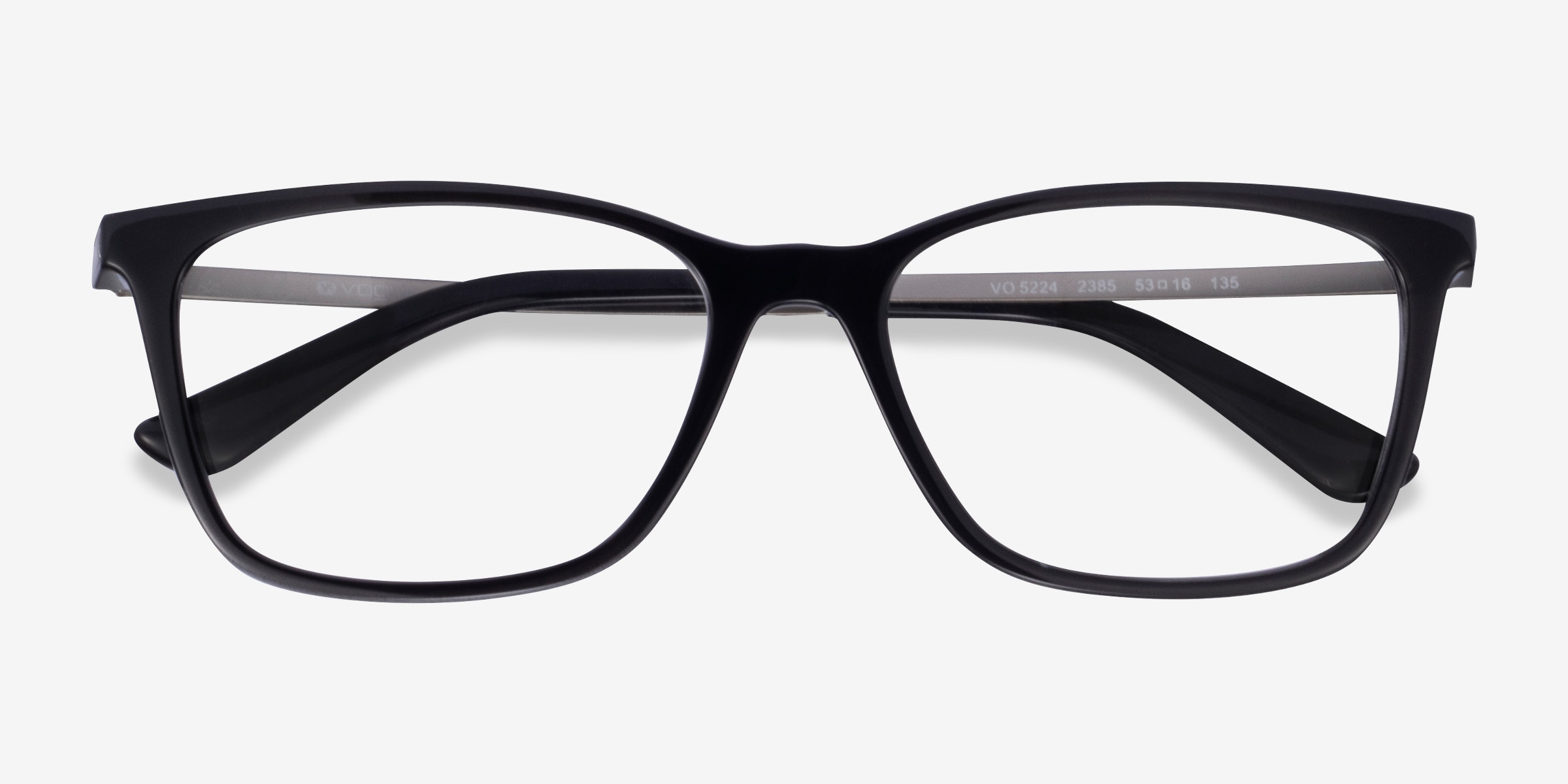 Vogue Eyewear VO5224 - Rectangle Tortoise Frame Eyeglasses