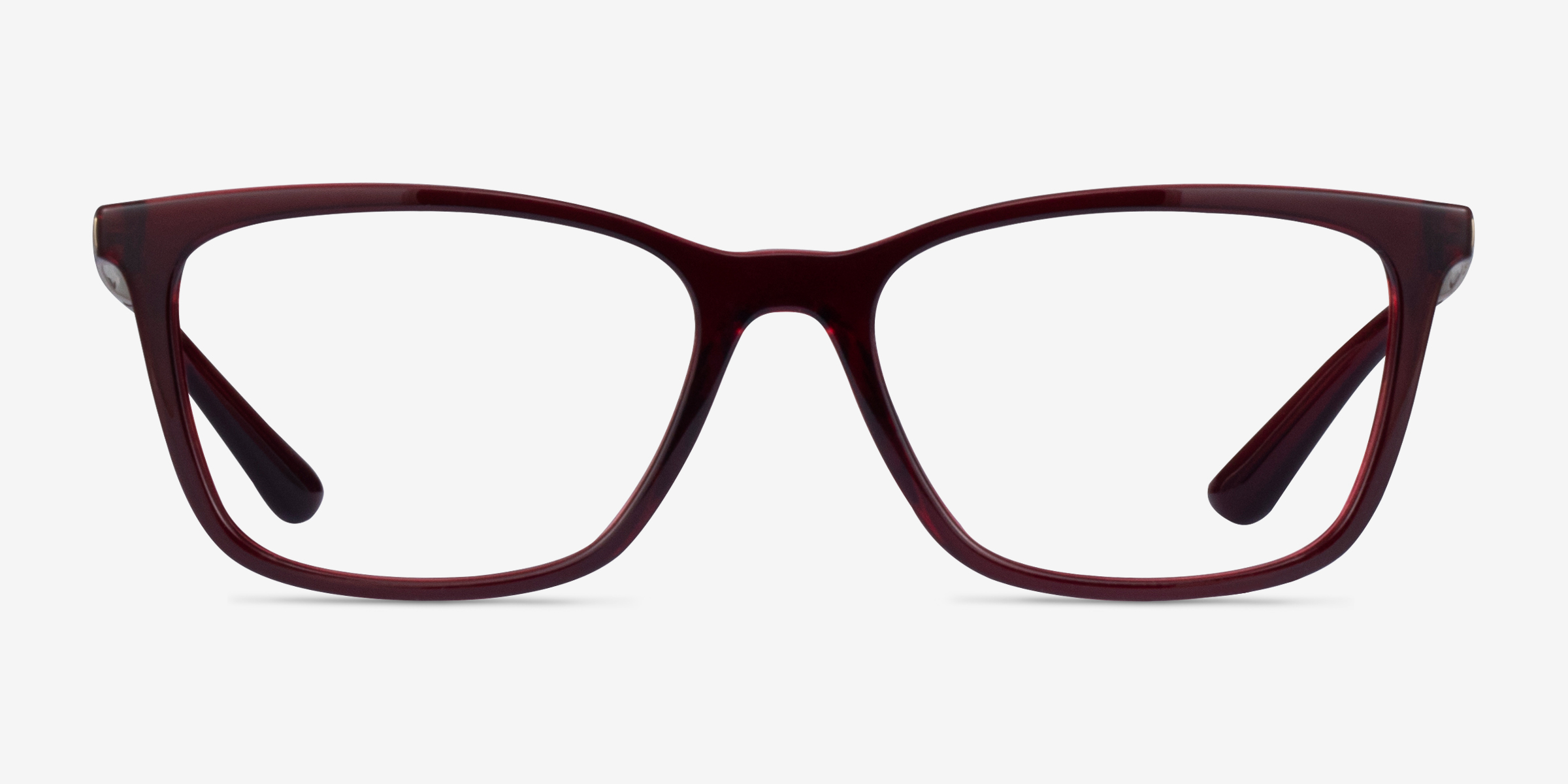 Vogue Eyewear VO5224 Rectangle Bordeaux Frame Glasses For Women