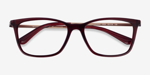 Vogue Eyewear VO5224 Bordeaux PlasticEyeglass Frames from EyeBuyDirect, Closed View
