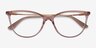 Vogue Eyewear VO5239 Brown PlasticEyeglass Frames from EyeBuyDirect, Closed View