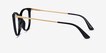 Vogue Eyewear VO5239 Black PlasticEyeglass Frames from EyeBuyDirect, Side View