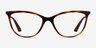Vogue Eyewear VO5239 Dark Havana PlasticEyeglass Frames from EyeBuyDirect, Front View