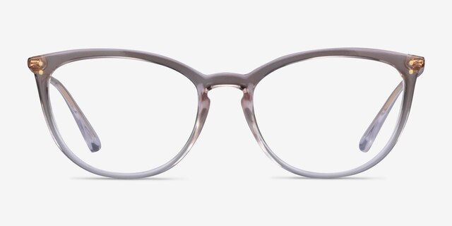 Vogue Eyewear VO5276 Gradient Brown PlasticEyeglass Frames from EyeBuyDirect, Front View