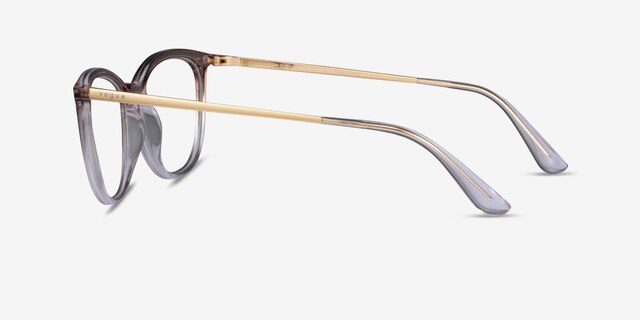Vogue Eyewear VO5276 Gradient Brown PlasticEyeglass Frames from EyeBuyDirect, Side View