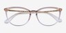 Vogue Eyewear VO5276 Gradient Brown PlasticEyeglass Frames from EyeBuyDirect, Closed View