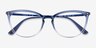 Vogue Eyewear VO5276 Gradient Blue PlasticEyeglass Frames from EyeBuyDirect, Closed View