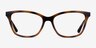 Vogue Eyewear VO5285 Tortoise PlasticEyeglass Frames from EyeBuyDirect, Front View