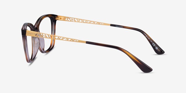 Vogue Eyewear VO5285 Tortoise PlasticEyeglass Frames from EyeBuyDirect, Side View
