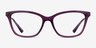 Vogue Eyewear VO5285 Transparent Purple PlasticEyeglass Frames from EyeBuyDirect, Front View