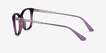 Vogue Eyewear VO5285 Transparent Purple PlasticEyeglass Frames from EyeBuyDirect, Side View