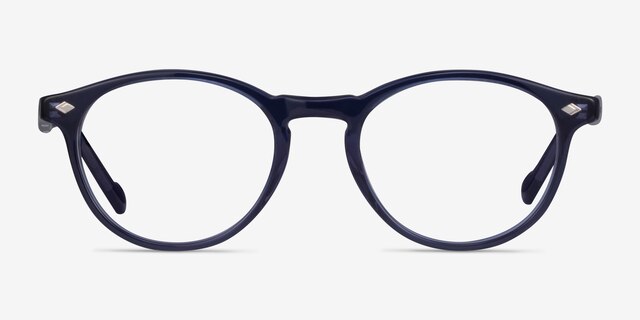 Vogue Eyewear VO5326 Transparent Blue AcetateEyeglass Frames from EyeBuyDirect, Front View