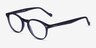 Vogue Eyewear VO5326 Transparent Blue AcetateEyeglass Frames from EyeBuyDirect, Angle View